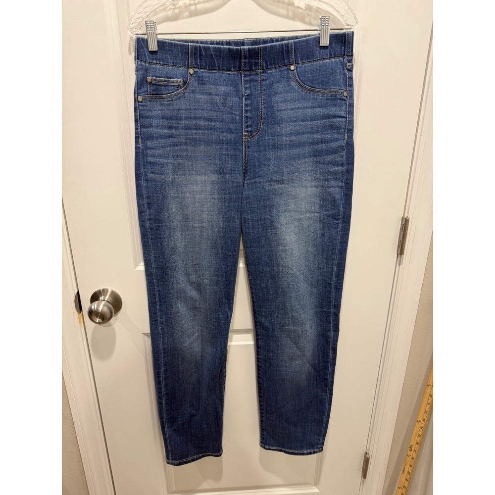 Liverpool Womens Slim Jeans Pull On Westchester Blue 10/30